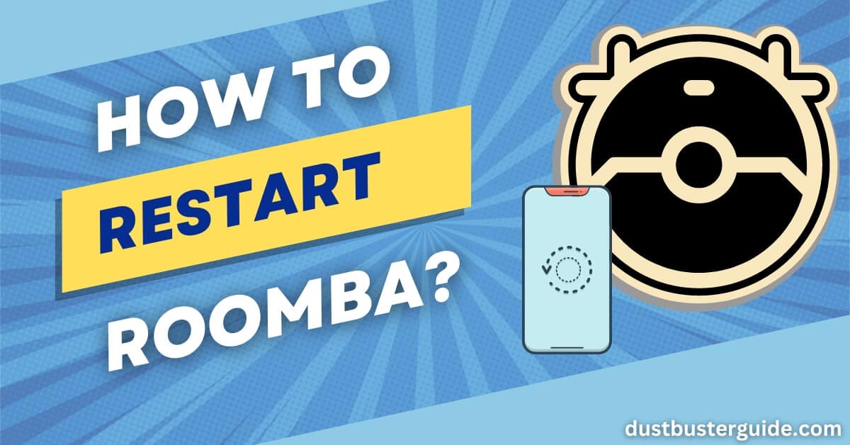 how to restart roomba