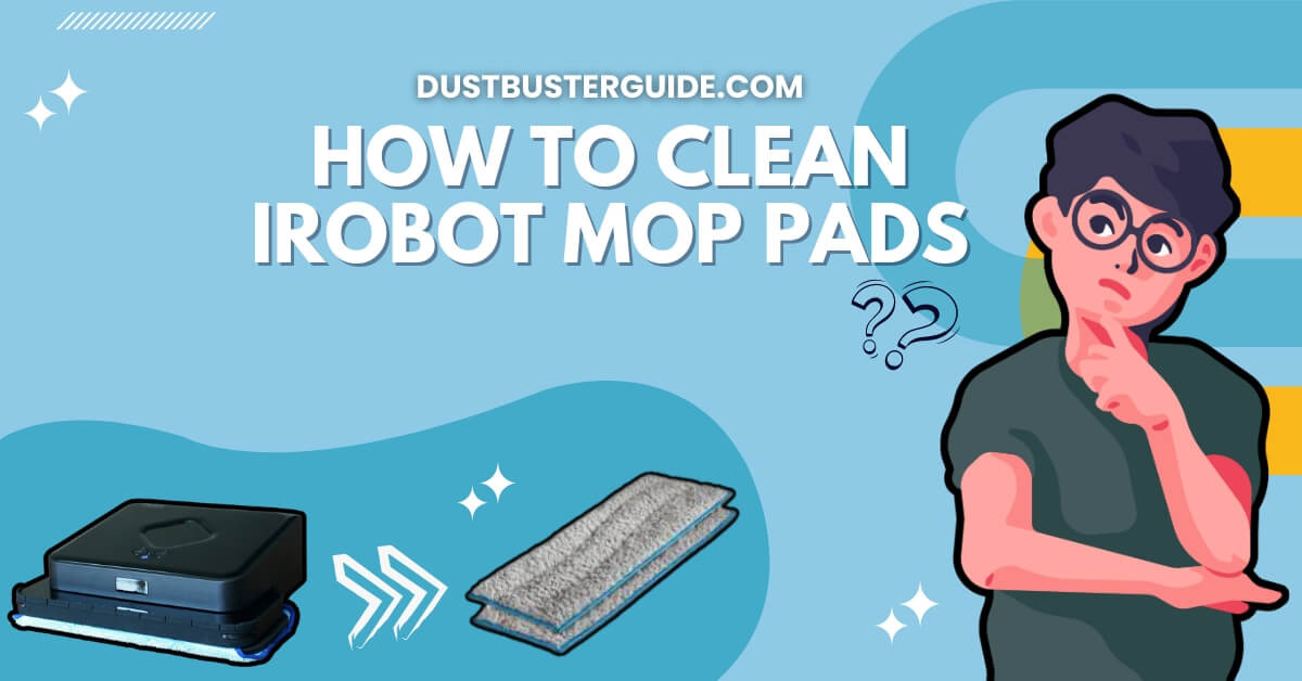 How to clean irobot mop pads