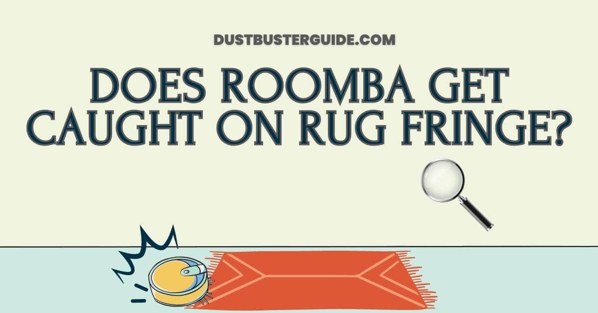 Does roomba get caught on rug fringe