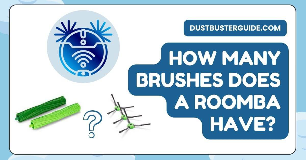 How many brushes does a roomba have