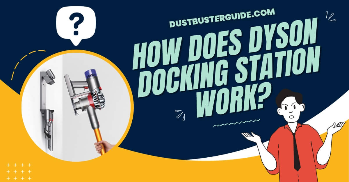 How does dyson docking station work