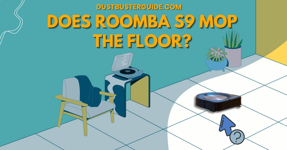 Does roomba s9 mop the floor