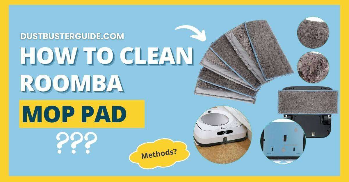 How to clean roomba mop pad