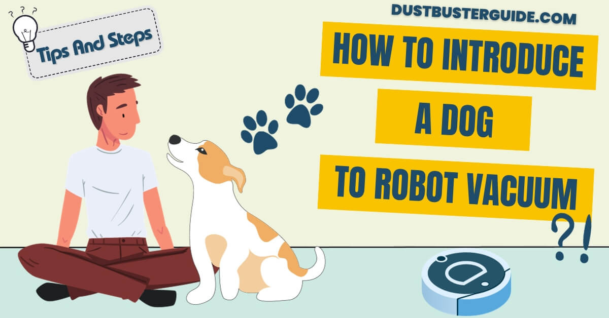 How to introduce a dog to robot vacuum